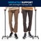 Emma and Oliver Ramsey Height Adjustable Quad Cane with Foam-Padded Handle for Comfortable Grip and Stable, Four-Pronged Base for Left or Right-Handed Users